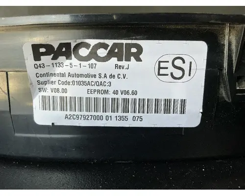 KENWORTH T680 Instrument Cluster