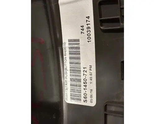 KENWORTH T680 Interior Parts, Misc.