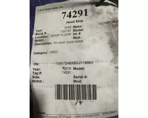 KENWORTH T680 Miscellaneous Parts