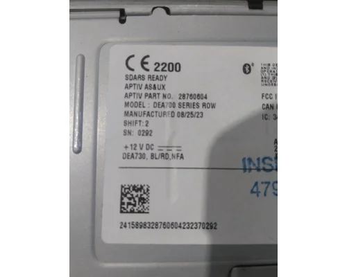KENWORTH T680 RADIO AMFMBLUETOOTH