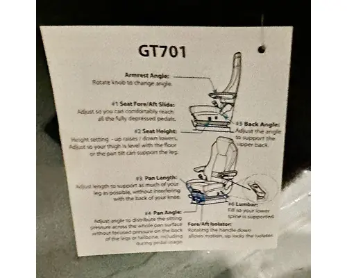 KENWORTH T680 Seat, Front