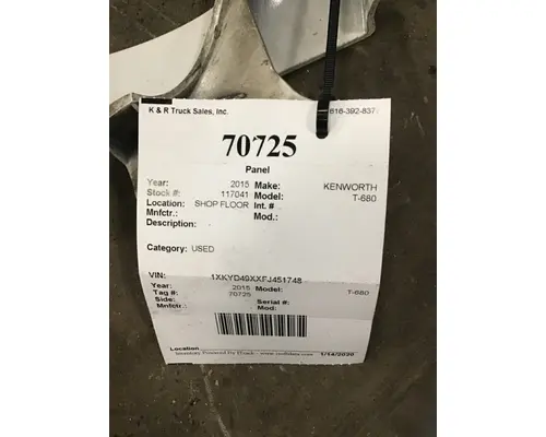 KENWORTH T680 Sleeper Fairing