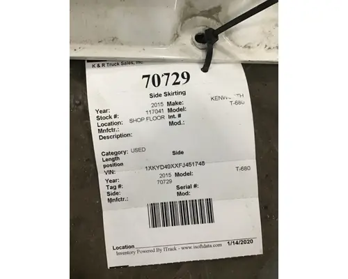 KENWORTH T680 Sleeper Fairing