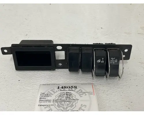 KENWORTH T680 Switch Panel