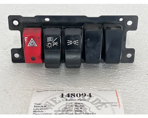 KENWORTH T680 Switch Panel