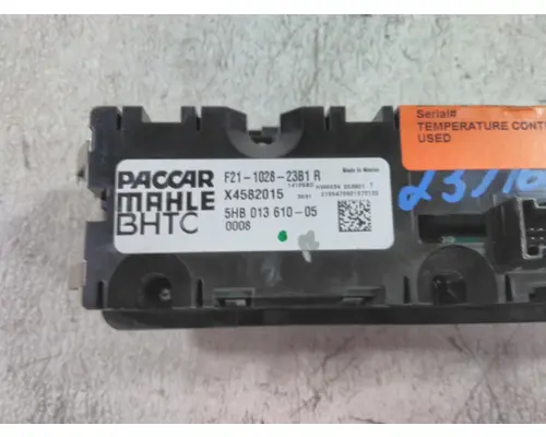 KENWORTH T680 TEMPERATURE CONTROL