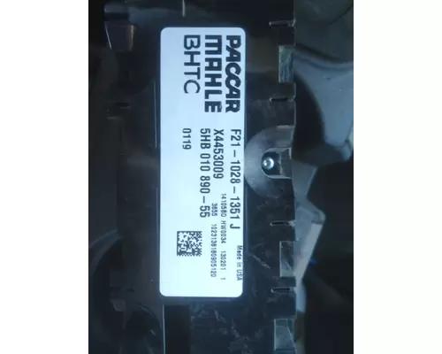 KENWORTH T680 TEMPERATURE CONTROL