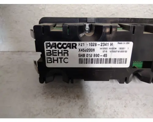 KENWORTH T680 TEMPERATURE CONTROL