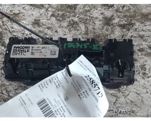 KENWORTH T680 TEMPERATURE CONTROL