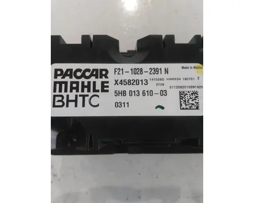 KENWORTH T680 TEMPERATURE CONTROL