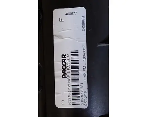 KENWORTH T680 TRIM INTERIOR