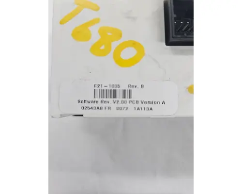 KENWORTH T680 Temperature Control