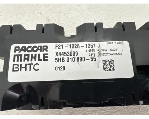 KENWORTH T680 Temperature Control
