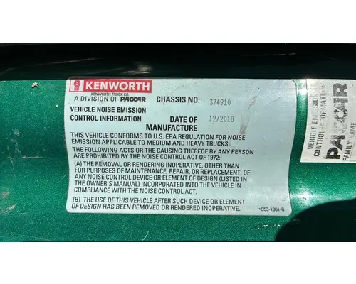 KENWORTH T680 WHOLE TRUCK FOR RESALE