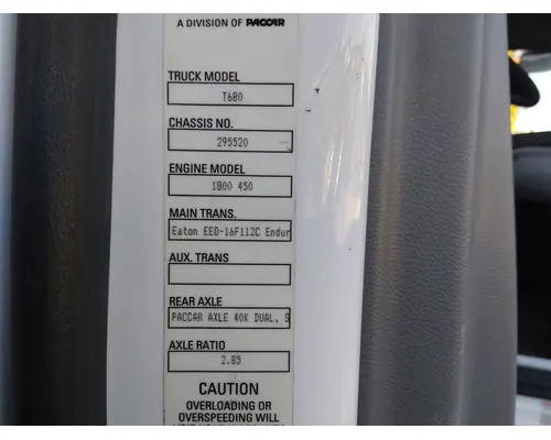 KENWORTH T680 WHOLE TRUCK FOR RESALE