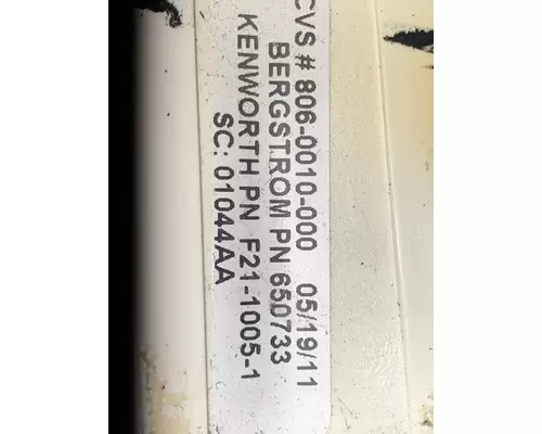 KENWORTH T700 Heater or Air Conditioner Parts, Misc.