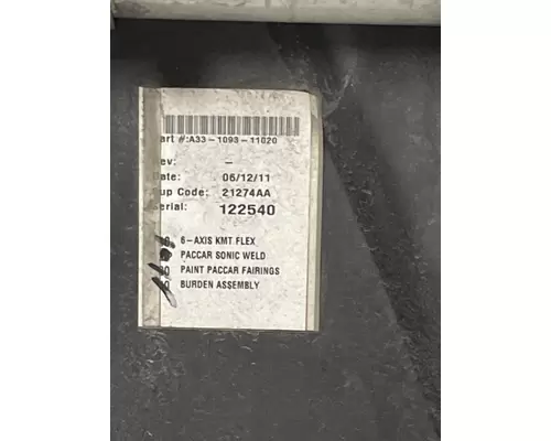KENWORTH T700 Skirt
