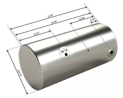KENWORTH T800 1986-2007 FUEL TANK