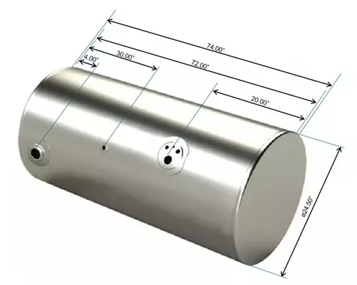 KENWORTH T800 1986-2007 FUEL TANK