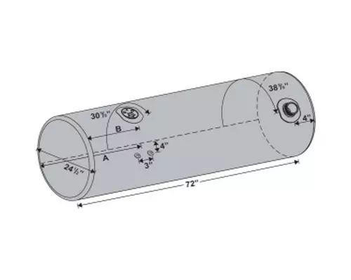 KENWORTH T800 1986-2007 FUEL TANK