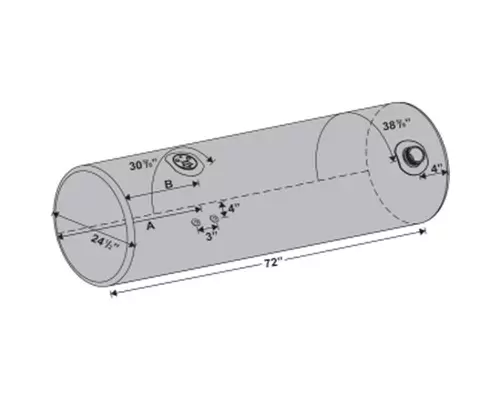 KENWORTH T800 1986-2007 FUEL TANK
