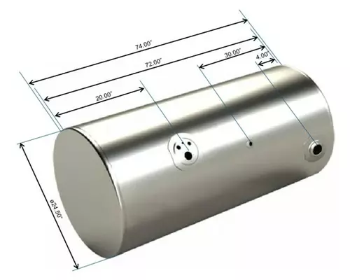 KENWORTH T800 1986-2007 FUEL TANK