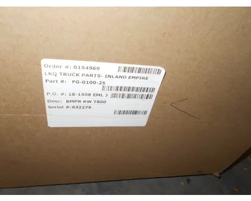 KENWORTH T800 1987-2003 BUMPER ASSEMBLY, FRONT