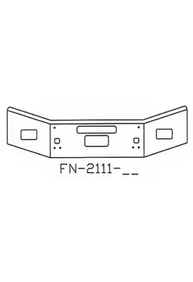 KENWORTH T800 1987-2007 BUMPER ASSEMBLY, FRONT