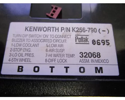 KENWORTH T800-LightPanel_K256-790 Electronic Parts, Misc.