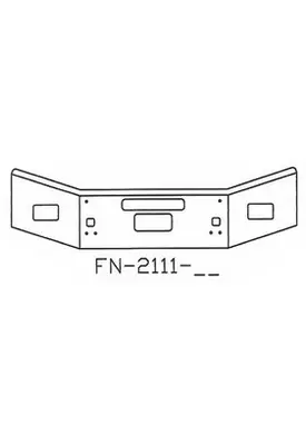 KENWORTH T800B 2004-2020 BUMPER ASSEMBLY, FRONT