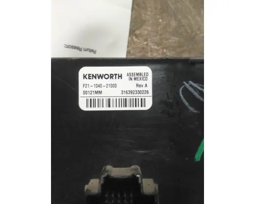 KENWORTH T800B TEMPERATURE CONTROL