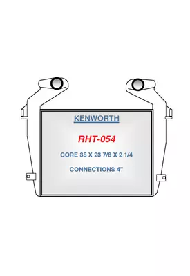 KENWORTH T800H ChargeAirCooler