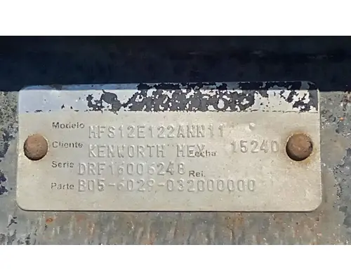 KENWORTH T800 Axle Assembly, Front (Steer)