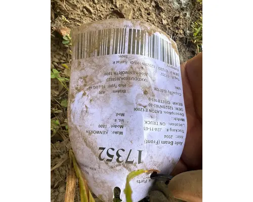 KENWORTH T800 Axle Beam (Front)