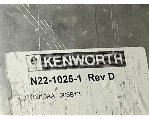 KENWORTH T800 Battery Box Lid ONLY