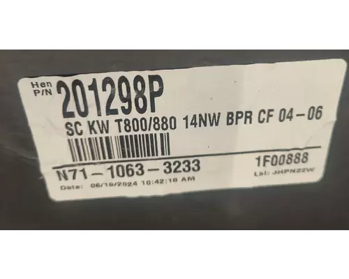 KENWORTH T800 Bumper Assembly, Front