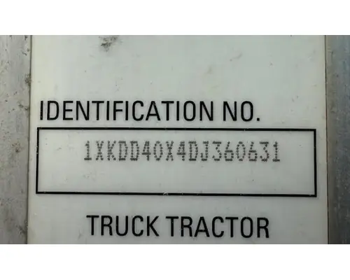 KENWORTH T800 Cab Assembly