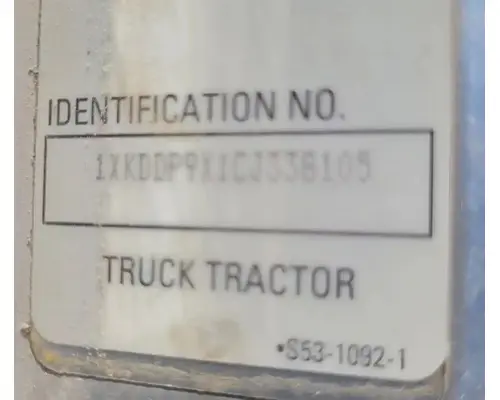 KENWORTH T800 Cab Assembly