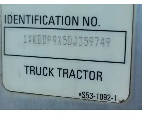 KENWORTH T800 Cab Assembly