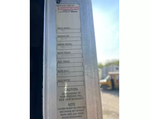 KENWORTH T800 Complete Vehicle
