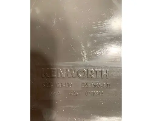 KENWORTH T800 Dash Assembly