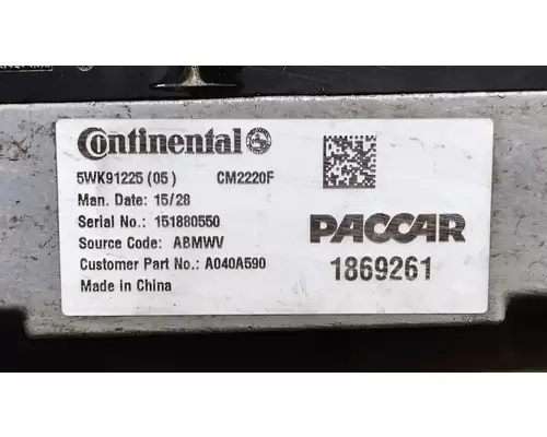 KENWORTH T800 Electronic Engine Control Module
