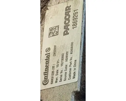 KENWORTH T800 Electronic Engine Control Module