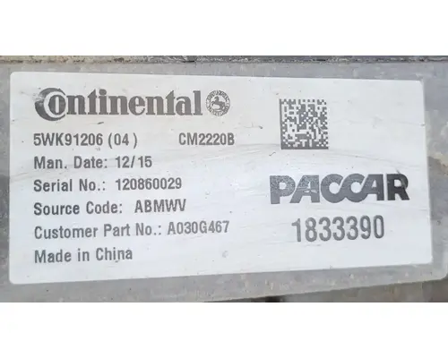 KENWORTH T800 Electronic Engine Control Module