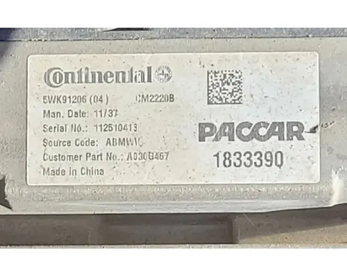 KENWORTH T800 Electronic Engine Control Module