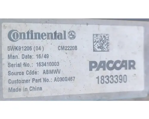 KENWORTH T800 Electronic Engine Control Module