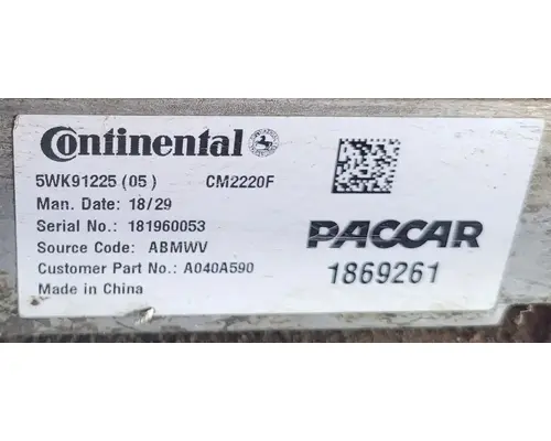 KENWORTH T800 Electronic Engine Control Module