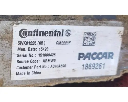 KENWORTH T800 Electronic Engine Control Module