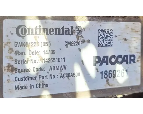 KENWORTH T800 Electronic Engine Control Module