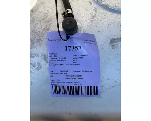 KENWORTH T800 Fuel Tank